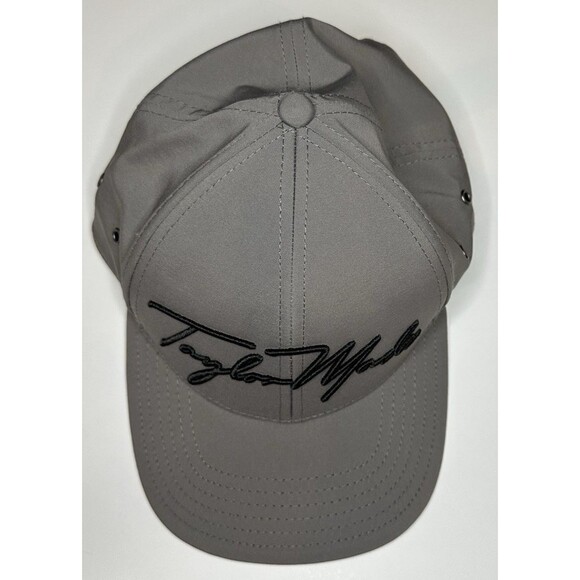 TaylorMade Radar Script Seeker Adjustable Hat Cap - Gray - Picture 6 of 7